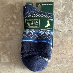 Woolrich  Navy and Blue Casual Socks